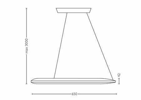 Ecliptic, LED 40W, 3 000 lm, IP20