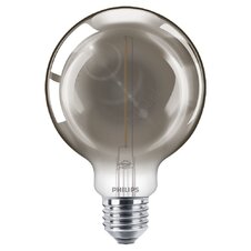 Guľatá žiarovka Vintage FILAMENT LED E27 2W/11W 1800K teplá biela SMOKY 100lm