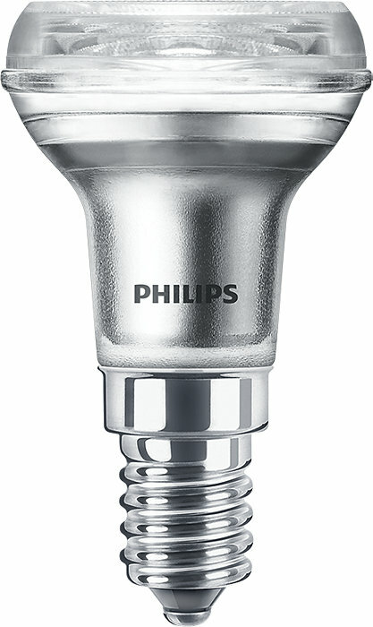 Bodová žiarovka LED E14 1,8W/30W R39 230V 2700K teplá biela 150lm