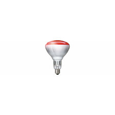 Infra žiarovka - priemysel BR125 250W E27 230V červená
