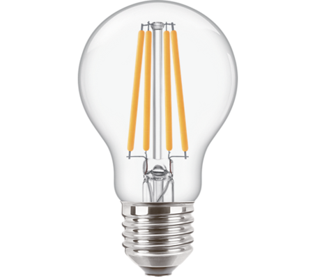 Klasická žiarovka FILAMENT LED E27 10,5W/100W A60 230V 4000K neutrálna biela