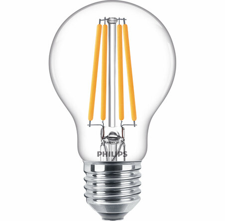 Klasická žiarovka FILAMENT LED E27 10,5W/100W A60 230V 4000K neutrálna biela LEDbulb 10,5-100W E27