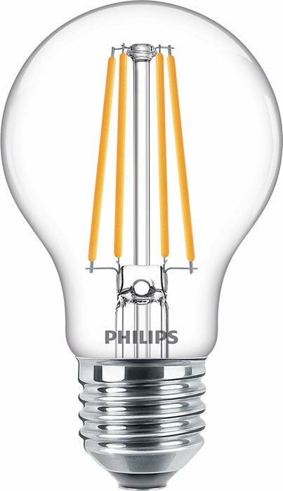 Klasická žiarovka FILAMENT LED E27 8W/75W A60 230V 2700K teplá biela 1055lm LED žiarovka