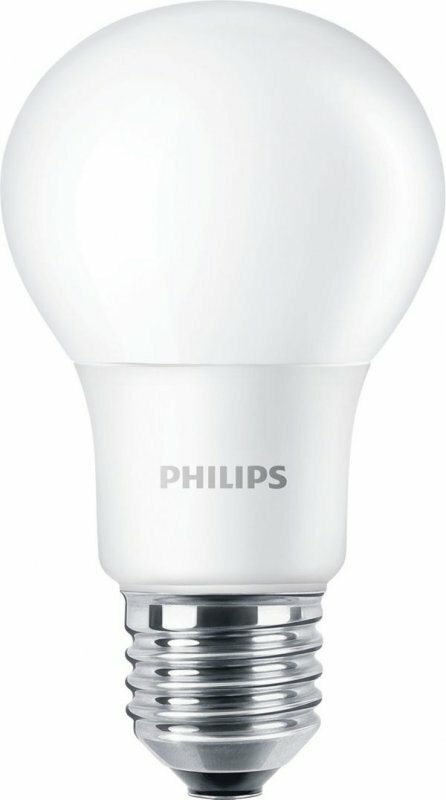 Klasická žiarovka LED E27 7,5W/60W A60 230V 4000K neutrálna biela