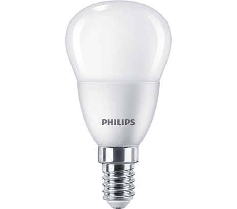 Klasická žiarovka s malou bankou LED E14 2,8W/25W P45 230V 2700K teplá biela 250lm