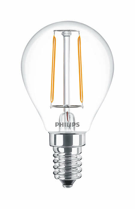 Klasická žiarovka s malou bankou LED E14 4,3W/40W P45 230V 2700K teplá biela 470lm
