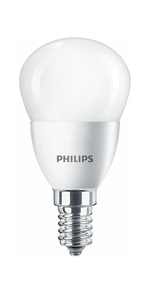 Klasická žiarovka s malou bankou LED E14 5,5W/40W P45 230V 2700K teplá biela 470lm
