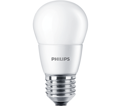 Klasická žiarovka s malou bankou LED E27 7W/60W P45 230V 2700K teplá biela 806lm