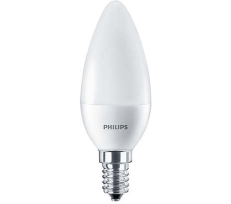 Klasická žiarovka sviečková LED E14 7W/60W B38 230V 2700K teplá biela 806lm