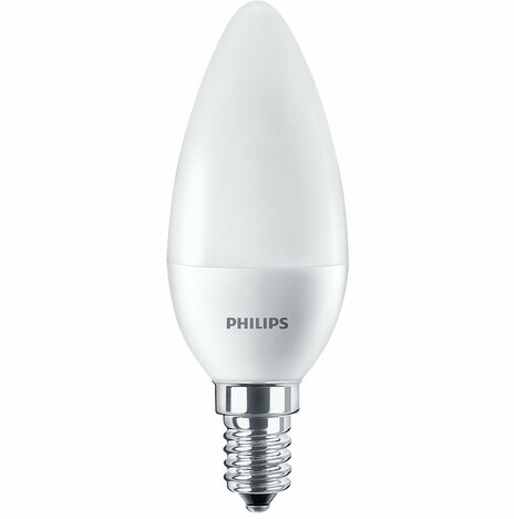 Klasická žiarovka sviečková LED E14 7W/60W B38 230V 4000K neutrálna biela 806lm