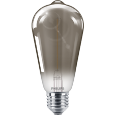 Oválna žiarovka Vintage FILAMENT LED E27 2,3W/15W 2700K teplá biela SMOKY 136lm