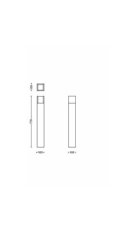 PHILIPS 16463/93/16 Arbour, LED 6W, 600 lm, IP44