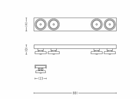 PHILIPS 579843116, ML III 4 x 30W / 12V