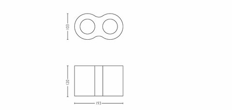 Pillar, LED 11W, 700 lm, 2200K - 6500K