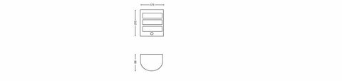 Python, LED 6W, 600lm, IP44