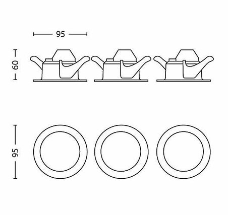 Sceptrum, LED 3W, IP20