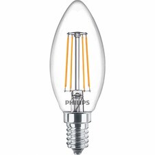 Sviečková žiarovka LED Filament E14 4,3W/40W B35 230V 2700K teplá biela 470lm LED žiarovka E14 470lm
