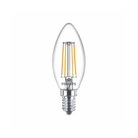 Sviečková žiarovka LED Filament E14 4,5W/40W B35 230V 2700K teplá biela 470lm stmievateľná