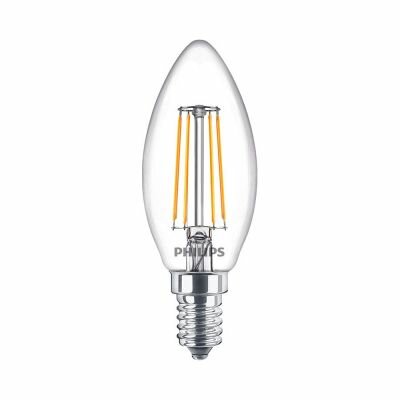 Sviečková žiarovka LED Filament E14 4,5W/40W B35 230V 2700K teplá biela 470lm stmievateľná