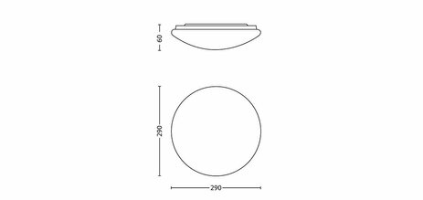 Twirly, LED 12W, 2700K, 1 200 lm