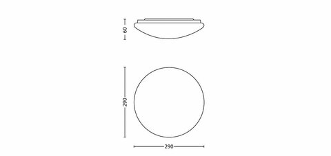 Twirly, LED 12W, 2700K, 1 200 lm